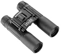 PowerView Series Compact 12x25 Black Rubber Armor Binocular